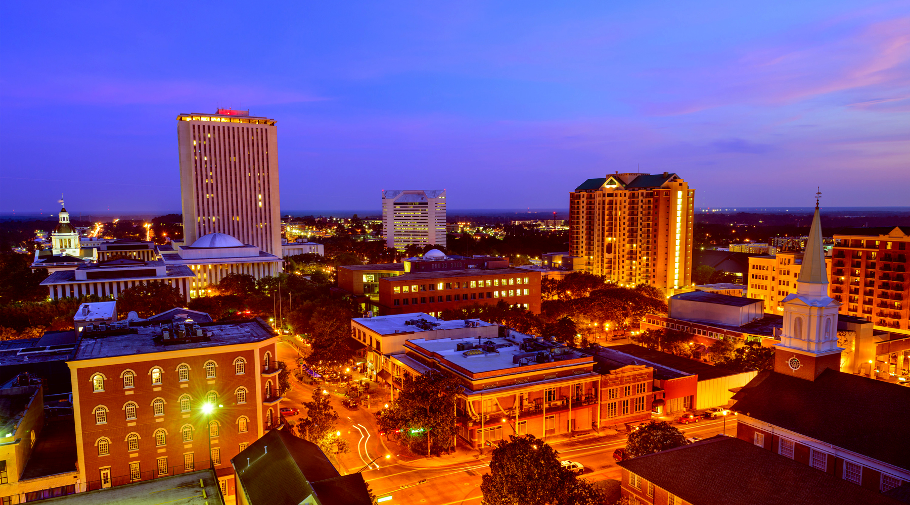 Slideshow: Tallahassee at night